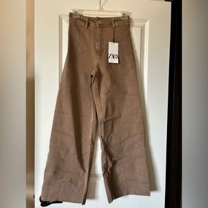 ZARA MARINE STRAIGHT DENIM PANTS